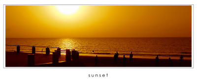 Beautiful Sunset (Framed)