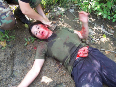 First Aid Exercise victim