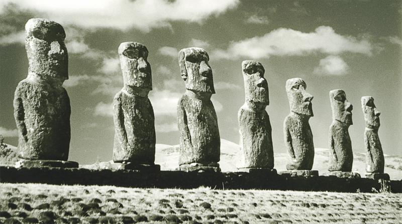 easter island, tongariki