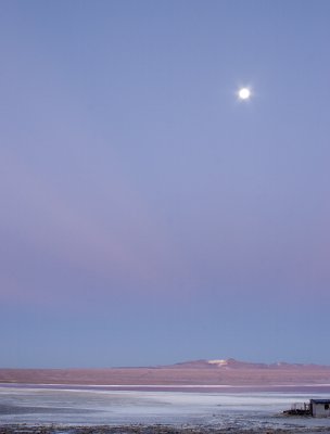 frozen lake, en route to Uyuni