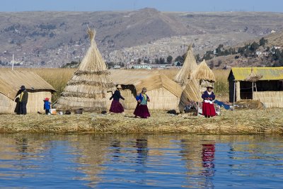 Lake Titicaca, floating islands