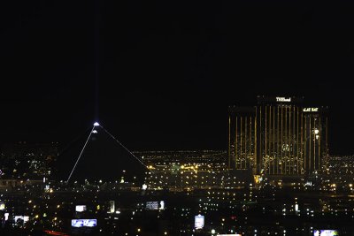 Las Vegas Strip, night-time
