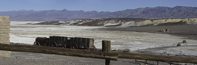 panorama. Death Valley, Harmony Mine