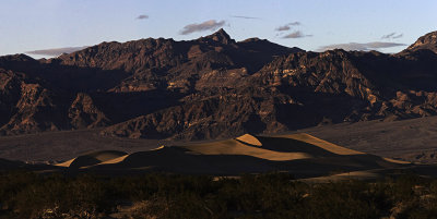 panorama, Mesquite Flats Sand Dunes