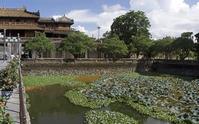 panorama, Hue, citadel