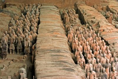 terra cotta warriors, Xi'an