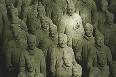 china, terra cotta warriors, xi'an