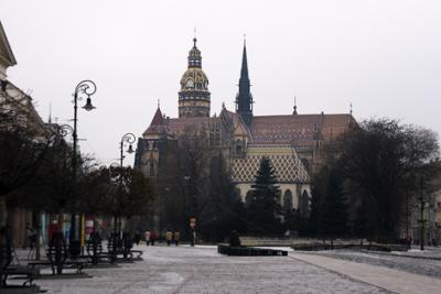 kosice, old town, church