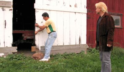 MIKE AND RON  BARN SCOUTING