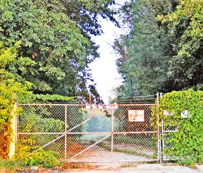 GATE TO ABANDONED QUARRY