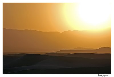 Sunrise in Death Valley