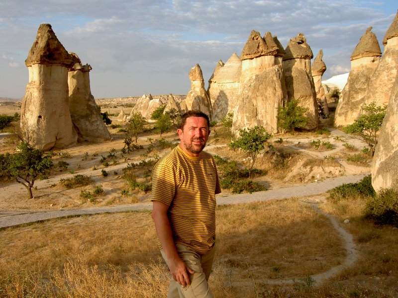 In the sun of Cappadocia