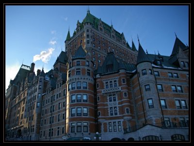 Le chateau Frontenac