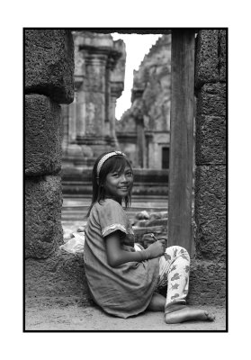 Girl, Banteay Srei