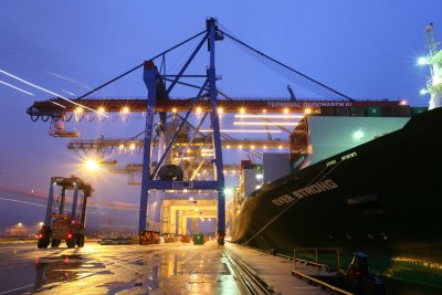 Containerhafen Hamburg 2009