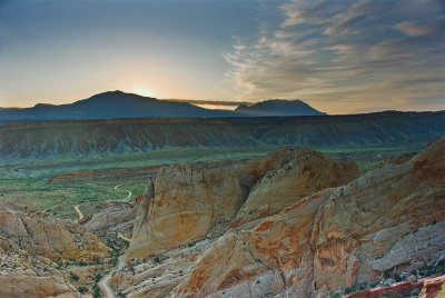 Burr Trail Sunrise