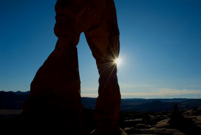 Delicate Arch & Sun