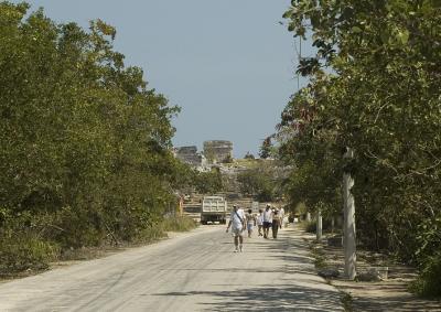 Walking to Tulum