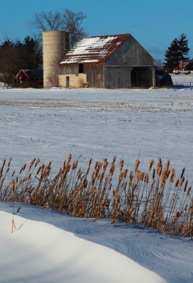  Barn and Snowbank 2407.jpg