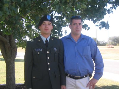 Jeff's Graduation at Fort Sill, Oklahoma - October 25-26, 2008