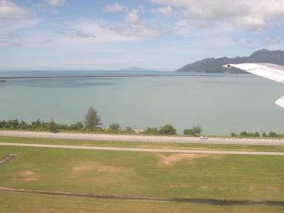 Crystal Clear Waters Off the Aiport Runway