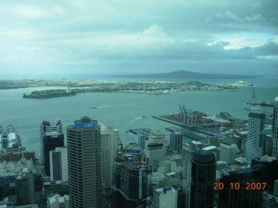 View from Sky Tower, Auckland