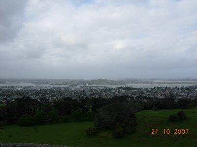 View from One Tree Hill, Auckland