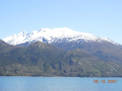 View from Lake Paringa