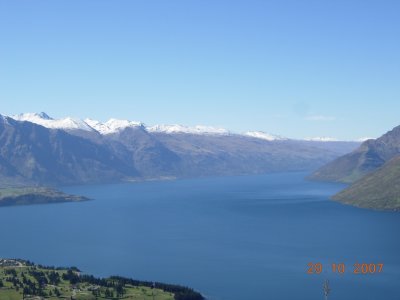 Lake Wakatipu from Bob's Peak, Queenstown