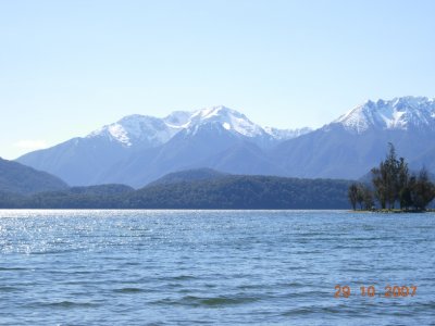 View from Lake Te Anau, Te Anau