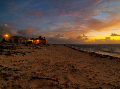 Dawn On Bodden Town Beach