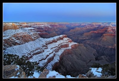Grand Canyon before sunrise
