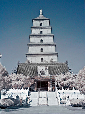 Wild Goose Pagoda at Da Ci'en Temple
