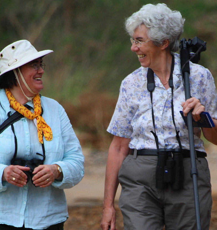 Chris and Yvone in Massa National Park