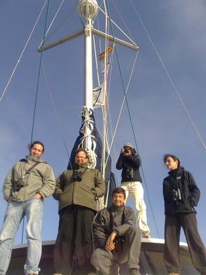 Some of the group members from this boat trip!