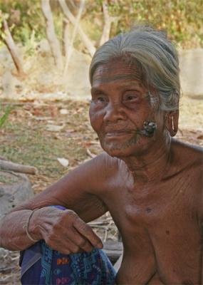 Elderly Lave tribal.
