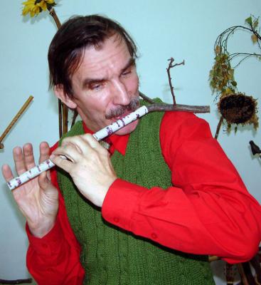 Michael Tveroy's home made flute