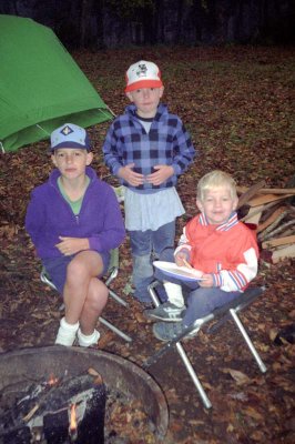1990-Thanksgiving Camping Trip to Martin Dies State Park