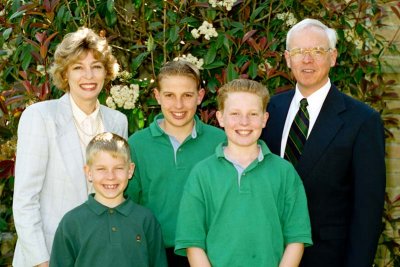 1996 - Easter Family Portrait