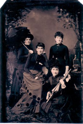 4 Victorian Ladies restored!