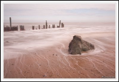 My favourite rock at Happisburgh!