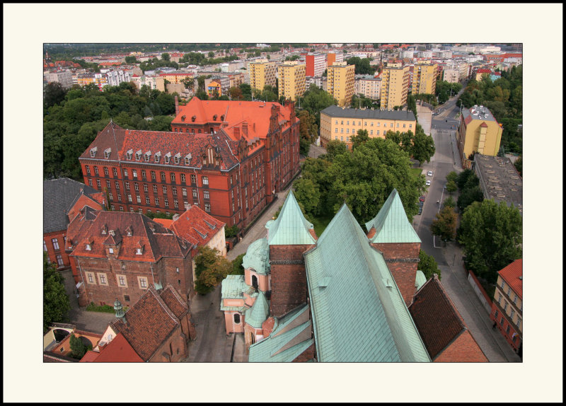 WroclawDu haut de la Cathedrale