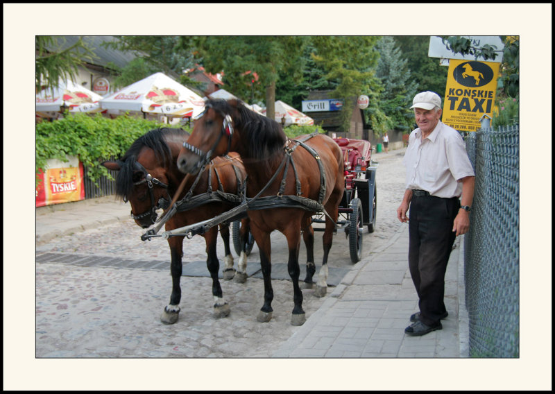 Kazimierz DolnyTaxi cheval