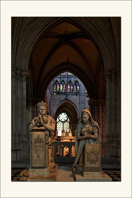 Basilique de Saint-Denis</br>Louis XVI et Marie-Antoinette