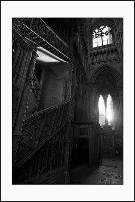 Dans la cathdrale de Rouen