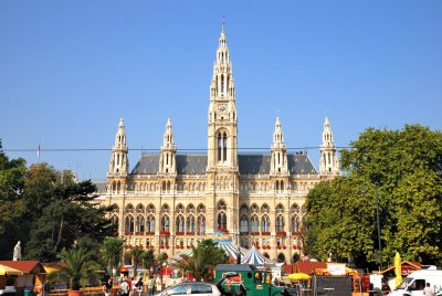 Wien. Rathaus Platz