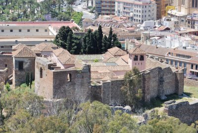 Malaga. Castle of Gibralfaro