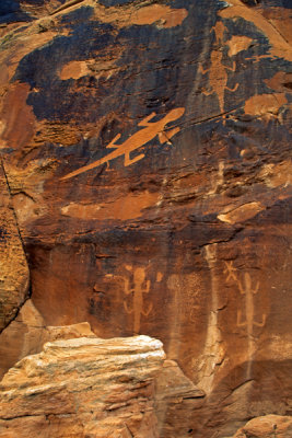 Lizard Petroglyphs, Dinosaur National Monument, UT