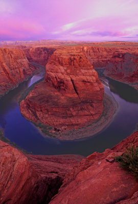 Horseshoe Bend, Colorado River near Page, AZ