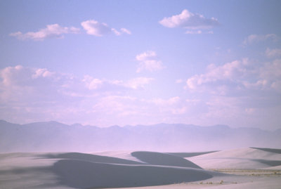 (AR26) Sand storm, White Sands National Monument, NM